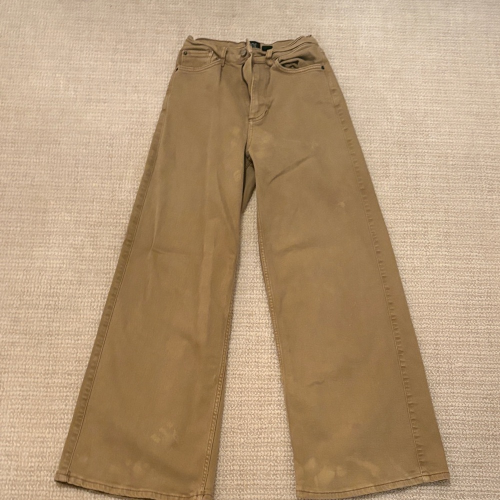 BDG Wide-Leg Brown Pants